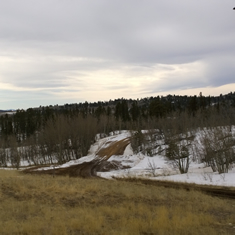 Elkhorn Ranch Lingering Snow